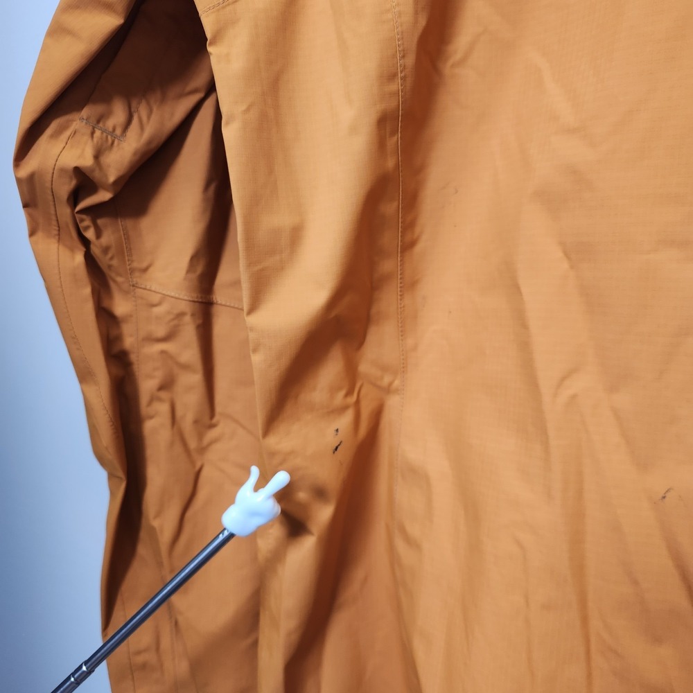 REI Co-op Rainier Jacket Womens Small Orange 2.5L Waterproof Outdoors Hiking - Picture 12 of 16